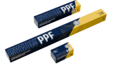 مجموعة تتألف من لفة PPF وعلبة ملونة