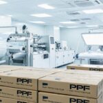 SHIELD SPIRIT PPF OEM factory production line showing dust-free cleanroom with automated paint protection film coating machinery and quality inspection