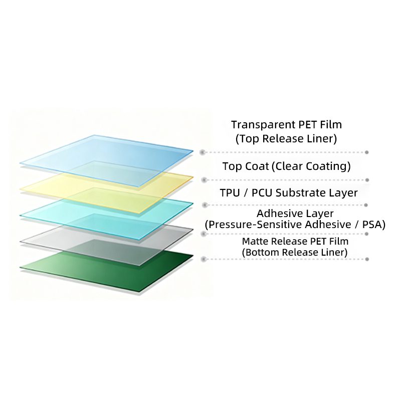 PCU PPF raw material with self-healing technology