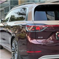 Seres SUV right rear quarter with red taillights
