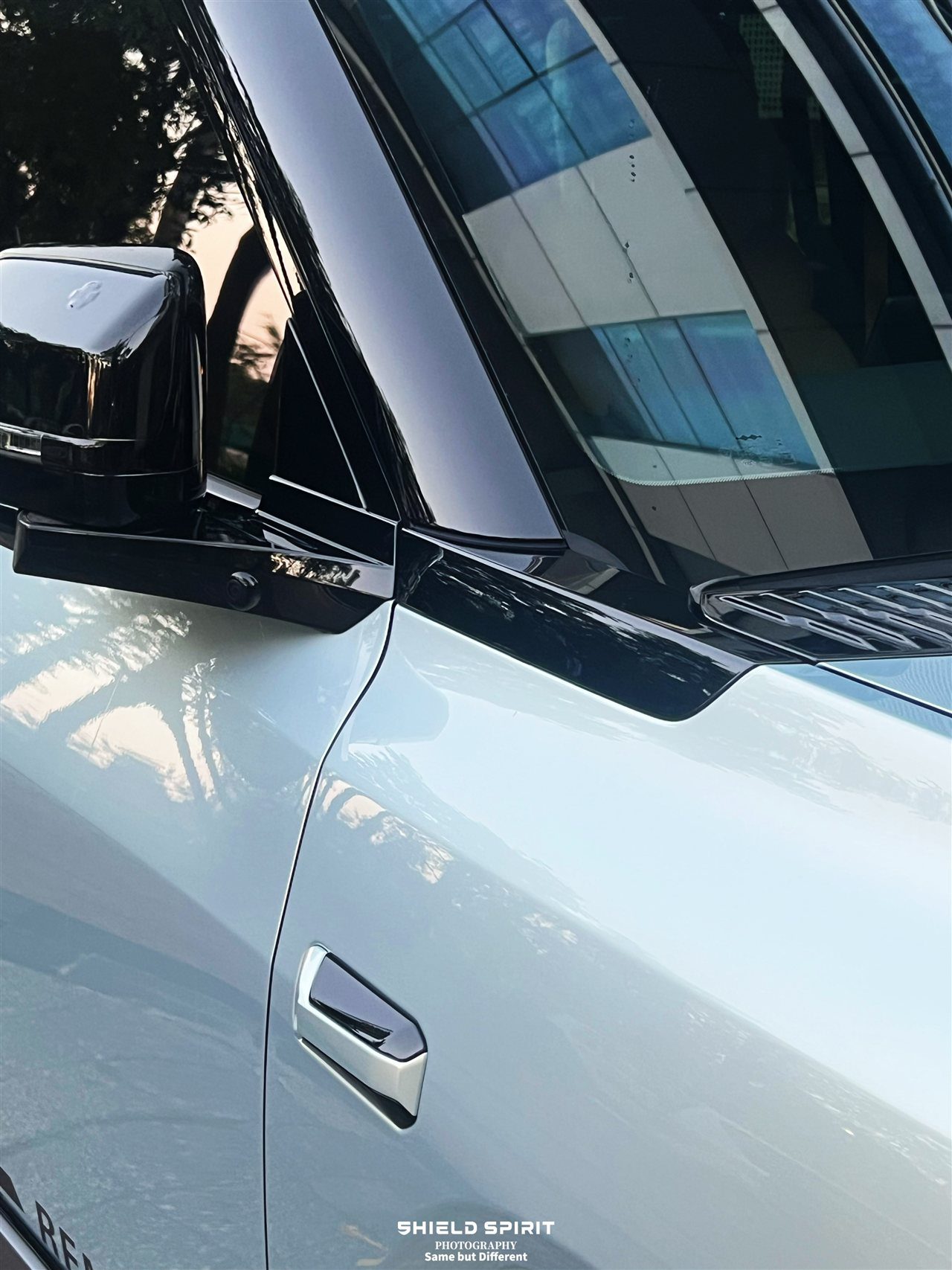 SHIELD SPIRIT 9.5mil PCU PPF installation on Fangchengbao Bao 8 - hood film application with heavy-duty 9.5mil film