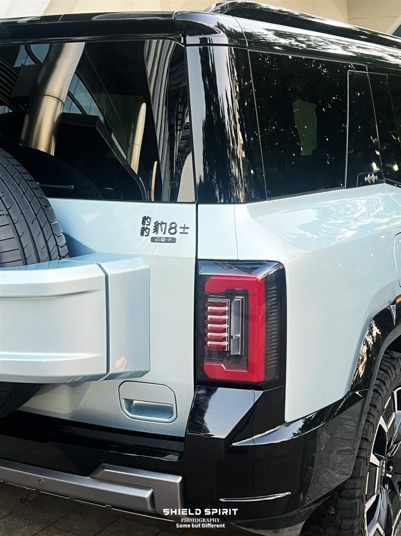 SHIELD SPIRIT 9.5mil PCU PPF installation on Fangchengbao Bao 8 - completed full body with rugged off-road stance