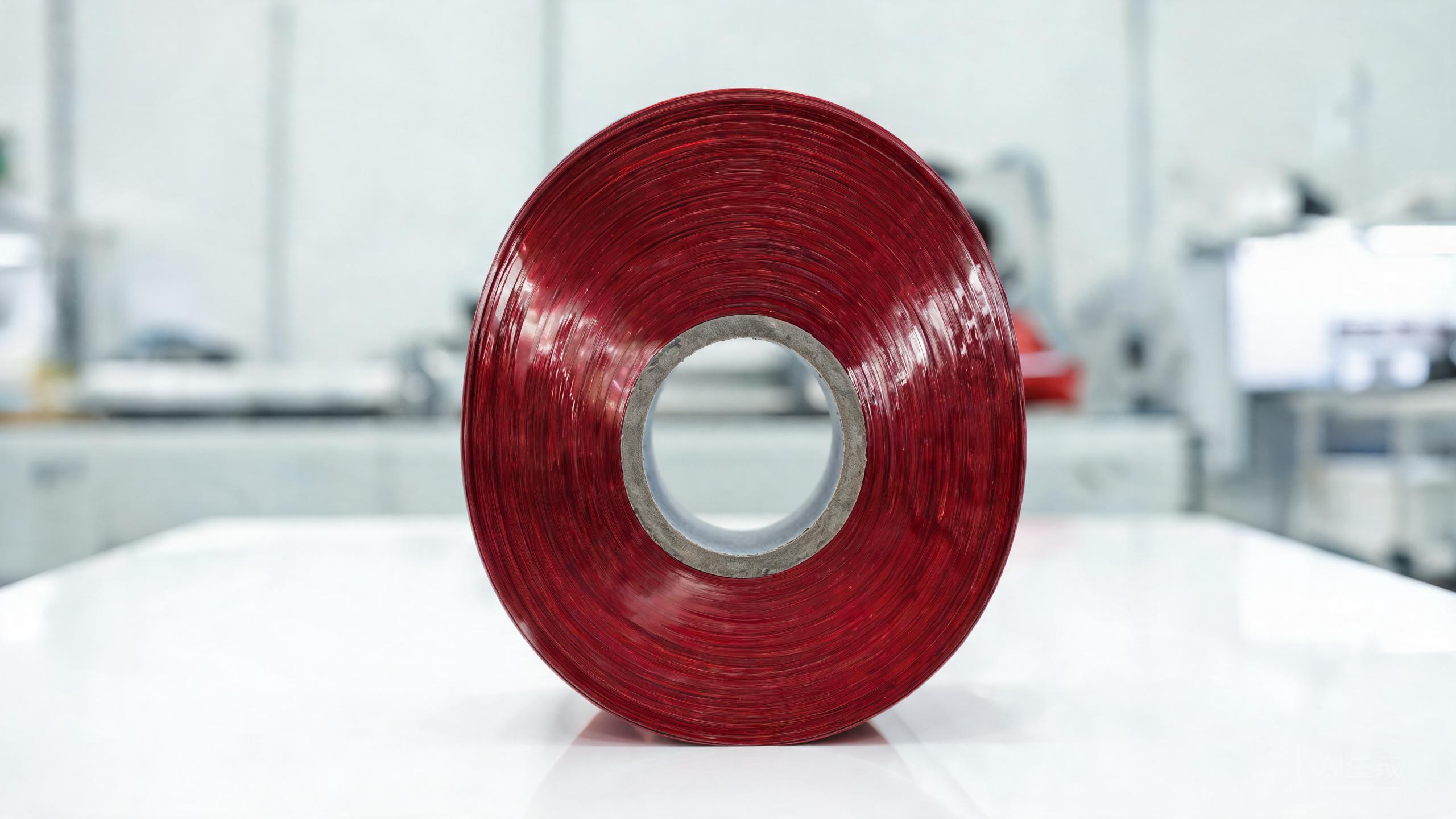 EX-8001 Starlight Ruby Red Cast-Grade TPU color change film roll