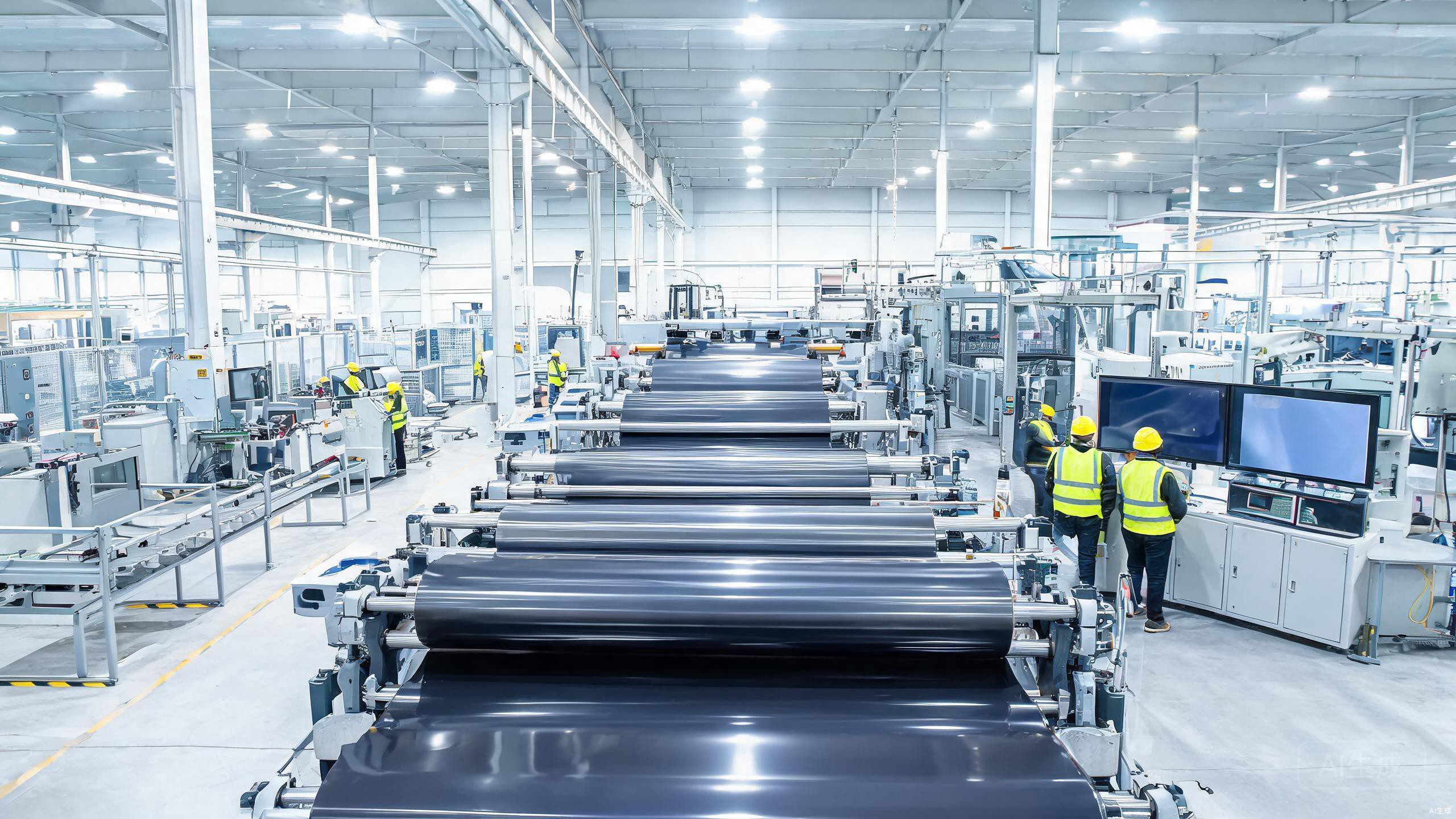 SHIELD SPIRIT factory production line manufacturing PPF rolls for global export and private label