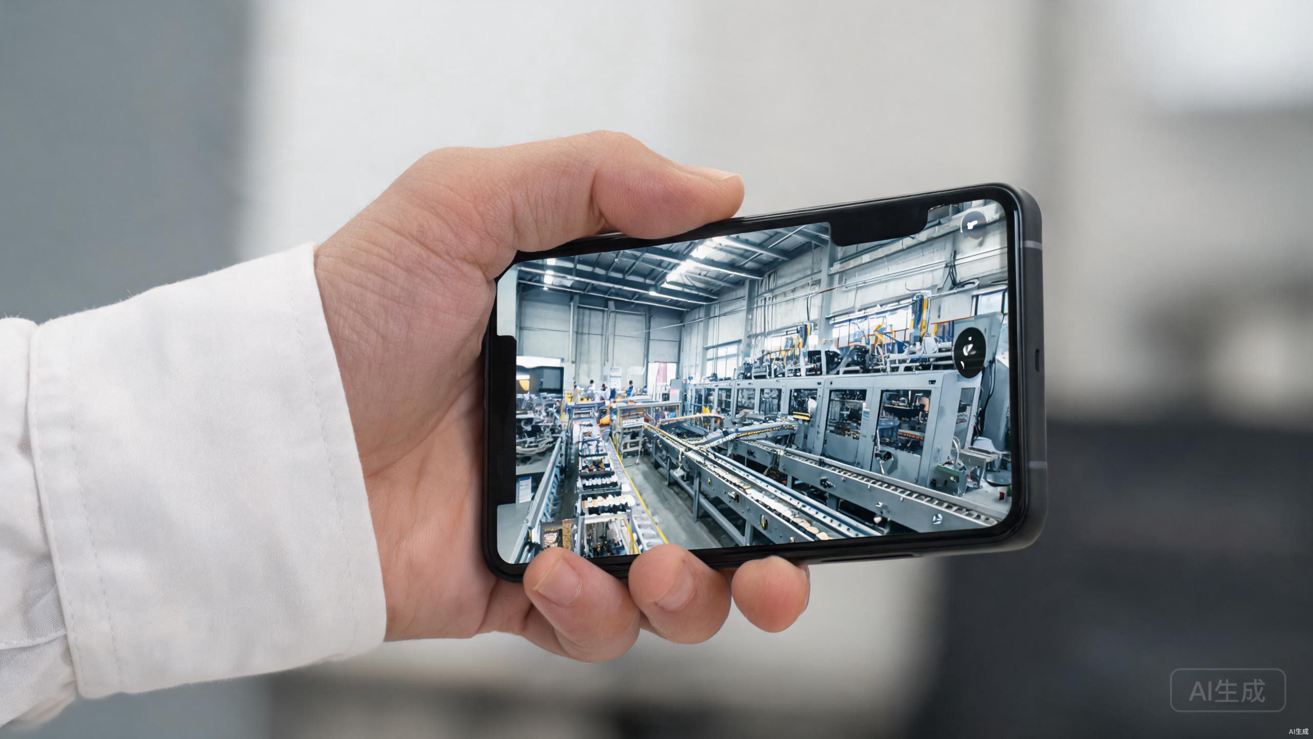 Remote factory verification via video call for overseas buyers