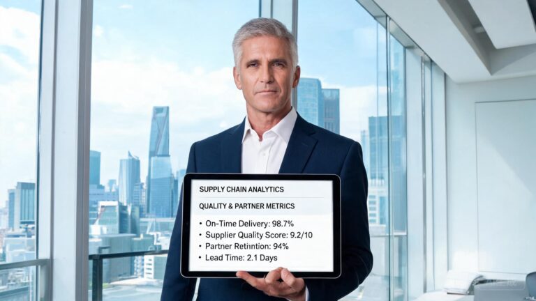 Senior procurement director evaluating color change film supply chain strategy