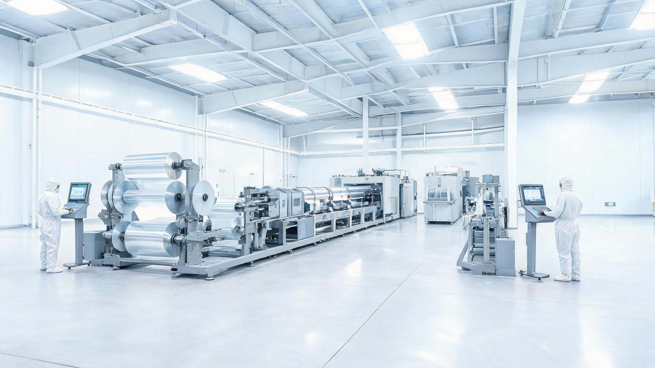 Automated paint protection film coating production line in a clean factory
