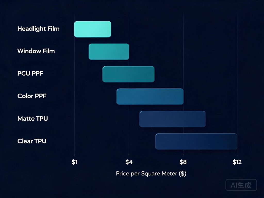 China FOB pricing ranges for PPF products