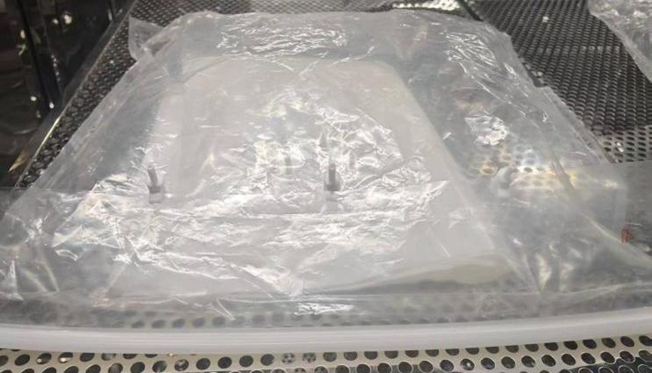 Front side of SHIELD SPIRIT PPF after VOC testing