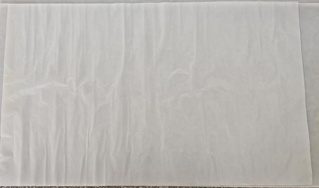 Back side of SHIELD SPIRIT PPF before VOC testing