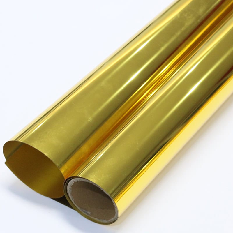 Chrome Mirror Gold Printable Vinyl